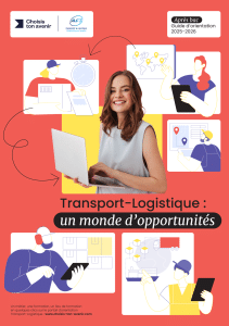 Guide de l'orientation 2025-2026 transport & Logistique : un monde d'opportunités - après-bac / télécharger le pdf